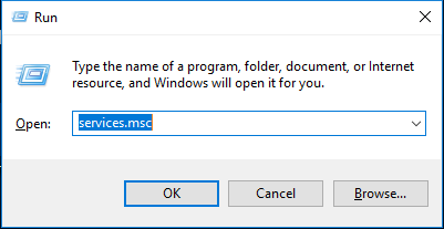 open service windows in Windows 10 & 11