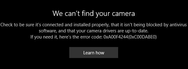 FIX-We-Can-Not-Find-Your-Camera-0xA00F4244-In-Windows-10-solution