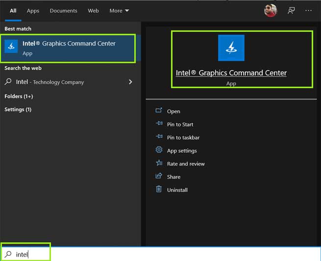 a_intel_graphics_command_center