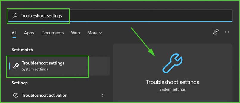 find_troubleshooter_settings