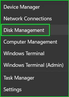 Open Disk Management Tool in Windows 10 & 11