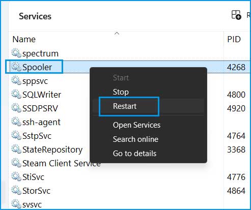 Restart_spooler_service